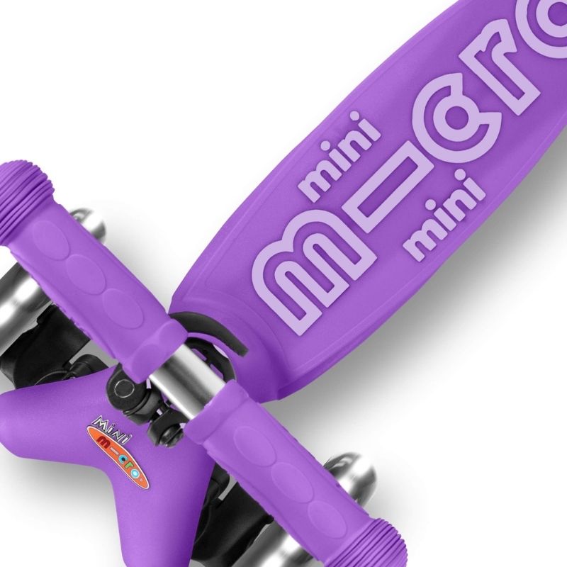 Micro Scooter Mini Deluxe LED - Purple